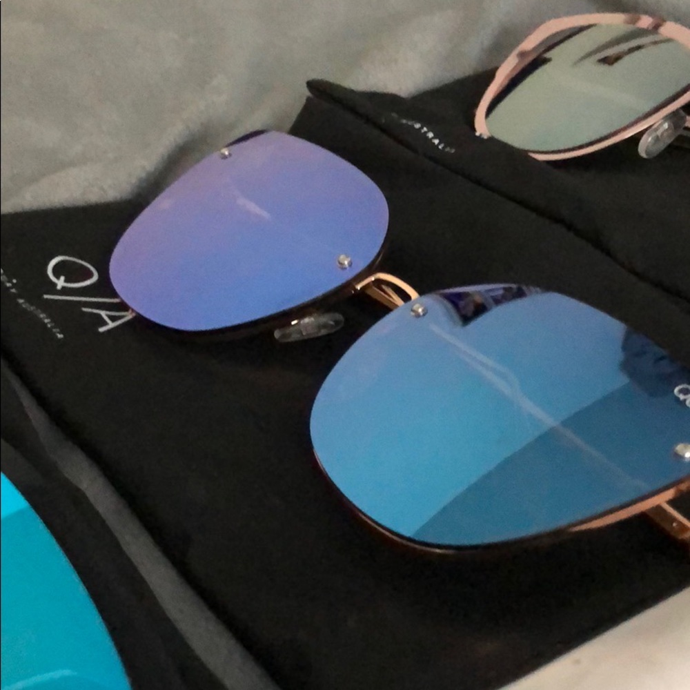 Quay Australia sunglasses. New with case.